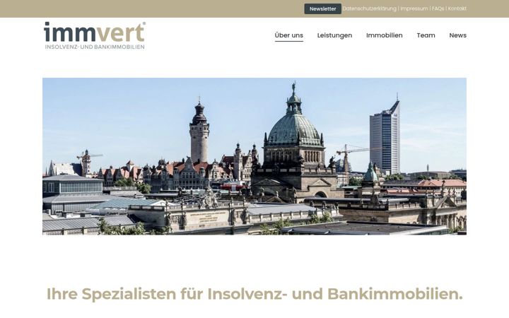 Screenshot of immvert.de
