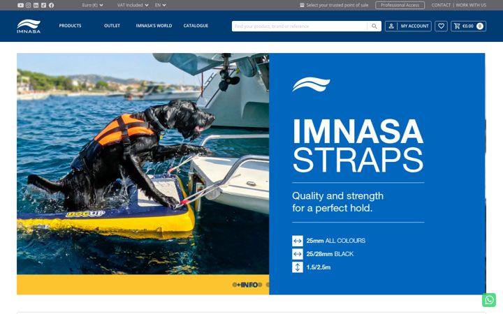 Screenshot of imnasa.fr