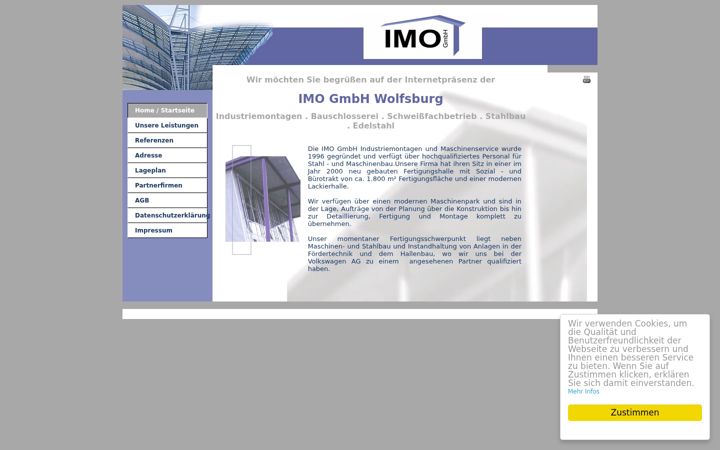 Screenshot of imo-wolfsburg.de