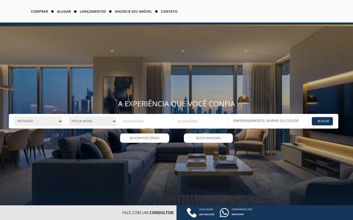 Screenshot of imobiliariacni.com
