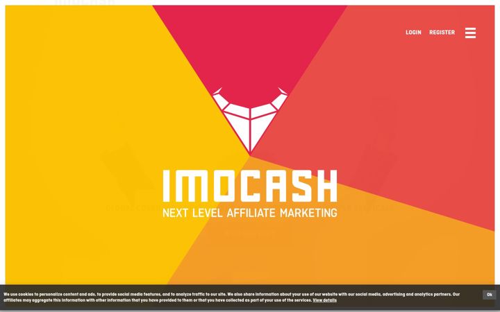 Screenshot of imocash.com