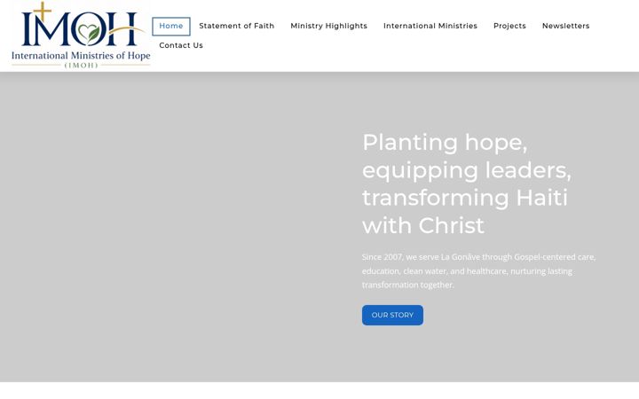 Screenshot of imofh.org