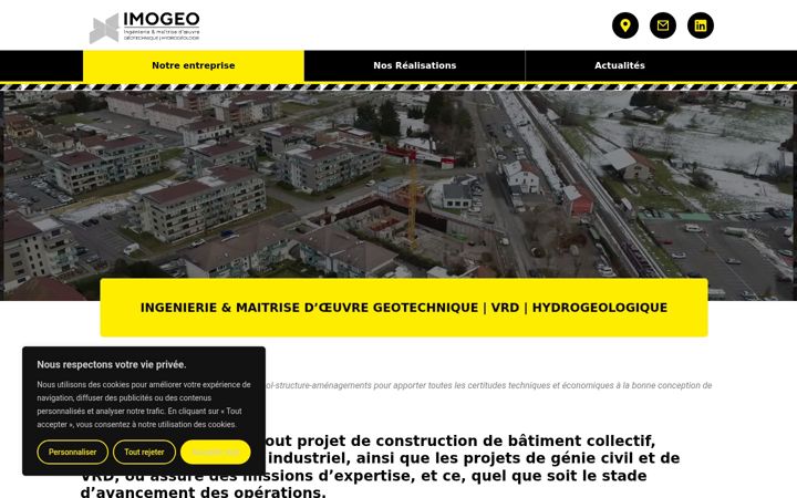 Screenshot of imogeo.fr