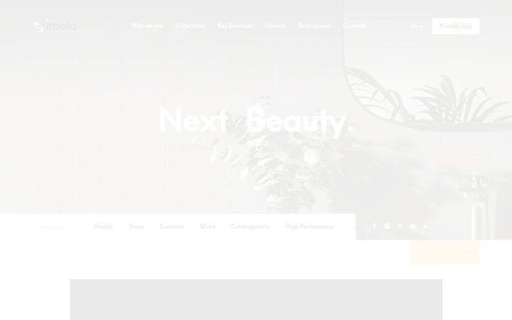Screenshot of imolaceramica.com