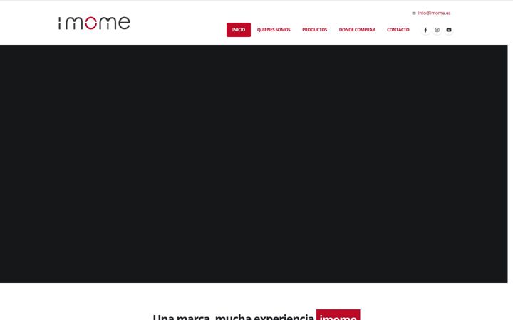 Screenshot of imome.es