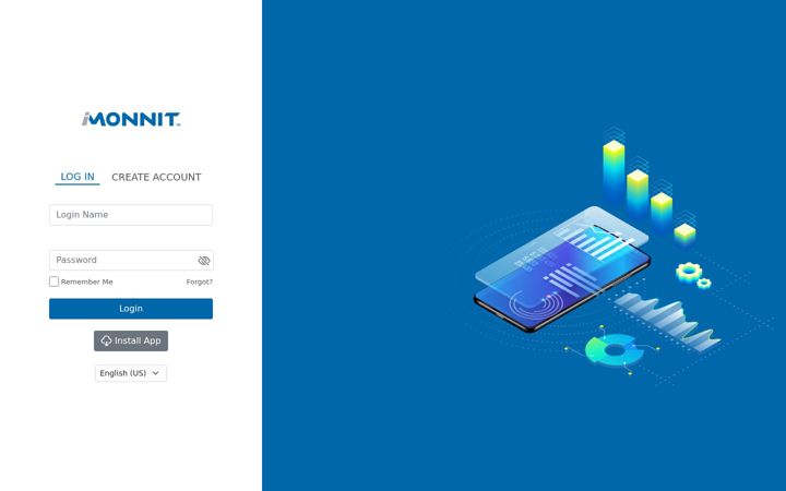Screenshot of imonnit.com