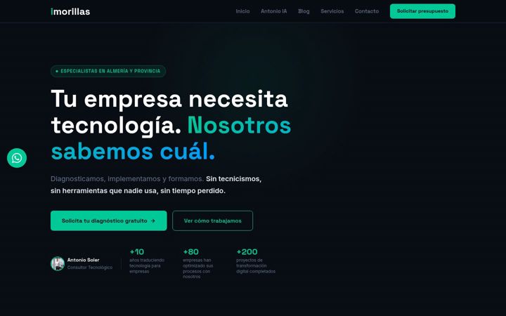 Screenshot of imorillas.com