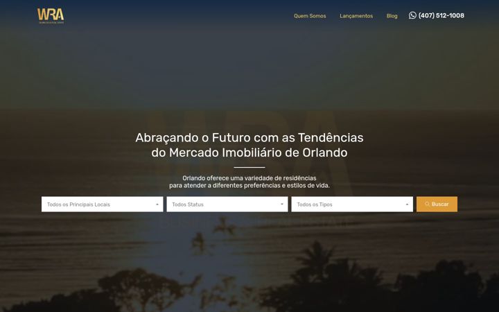 Screenshot of imoveisnosestadosunidos.com
