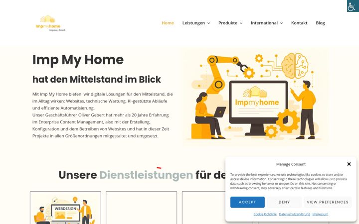 Screenshot of imp-my-home.com