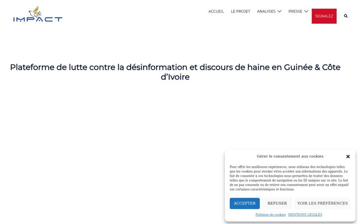 Screenshot of impact-plateforme.org