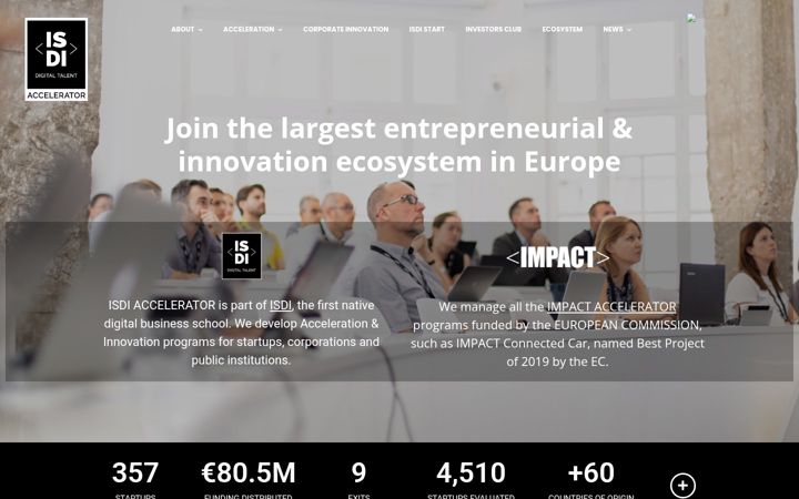Screenshot of impactedtech.eu