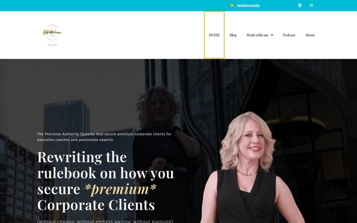 Screenshot of impactfulnesslab.com