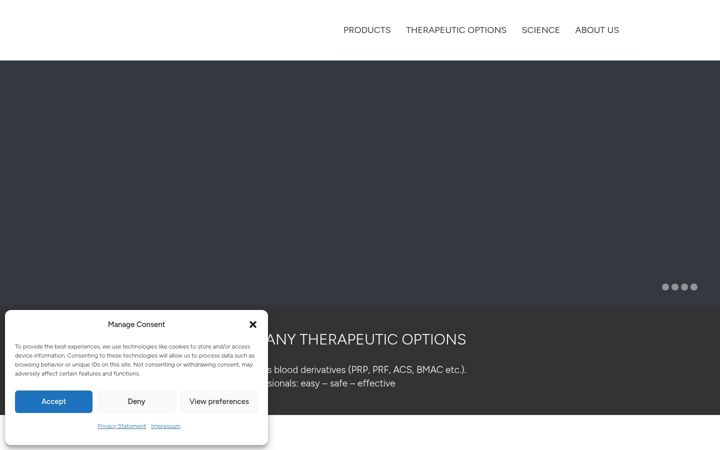 Screenshot of impactinternational.de