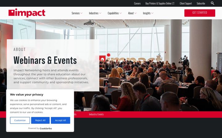 Screenshot of impactoptimize.com
