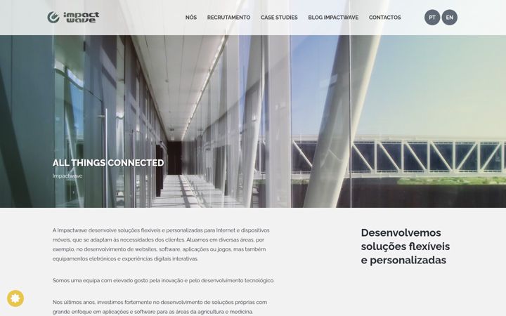 Screenshot of impactwave.com