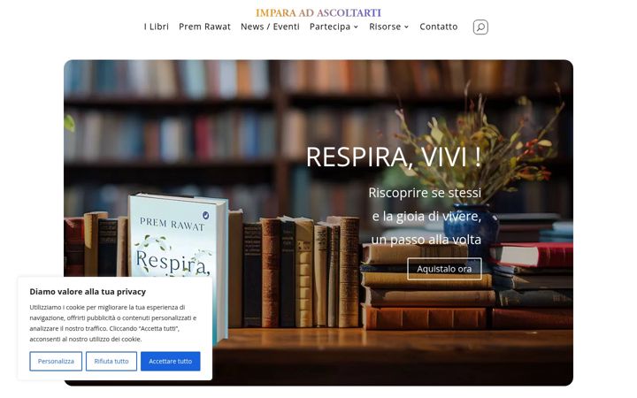 Screenshot of imparaadascoltarti.it