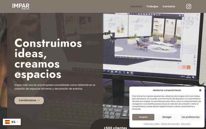 Screenshot of imparmasuno.es
