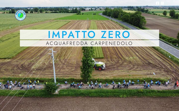 Screenshot of impatto-zero.org