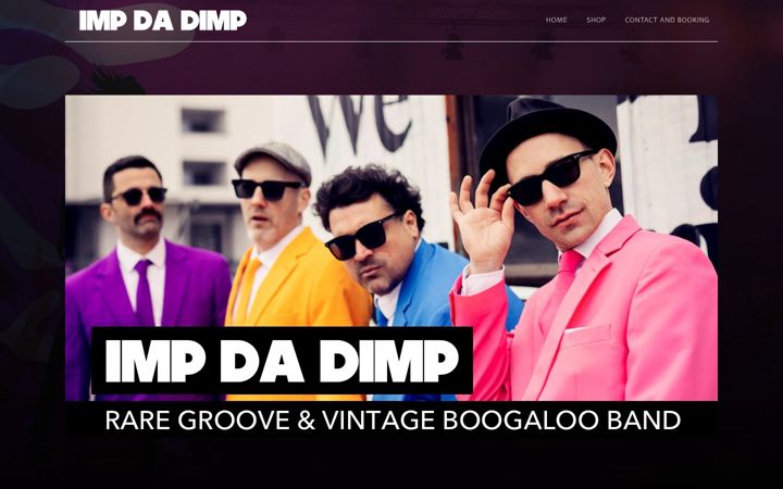 Snímek obrazovky impdadimp.com