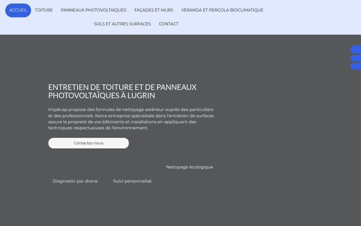 Screenshot of impecap.fr