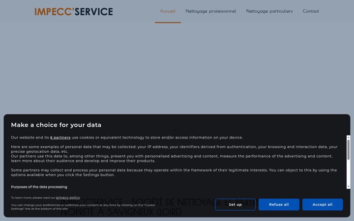 Screenshot of impecc-service.fr