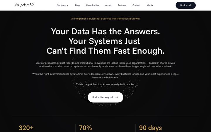 Screenshot of impekable.com
