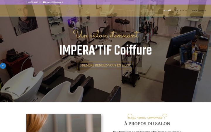Screenshot of imperatif.net