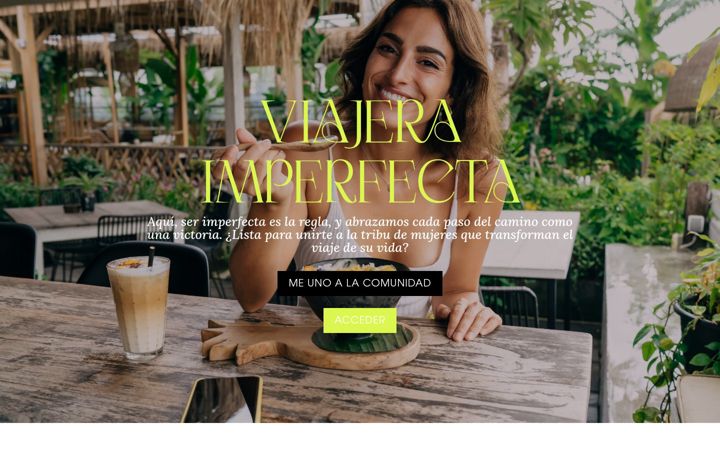Screenshot of imperfectaperfecta.com