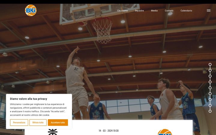 Screenshot of imperiabasket.com