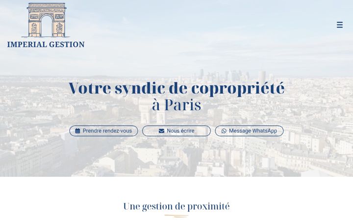 Screenshot of imperial-gestion.com
