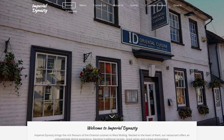 Screenshot of imperialdynasty.co.uk