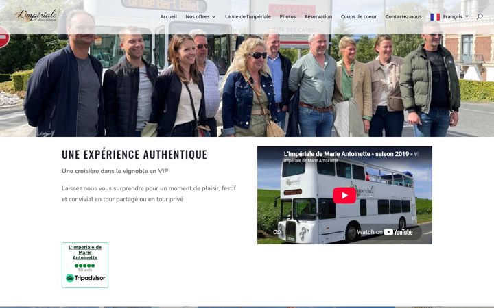 Screenshot of imperiale-marie-antoinette.fr