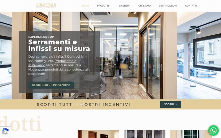 Screenshot di imperialgroup.it
