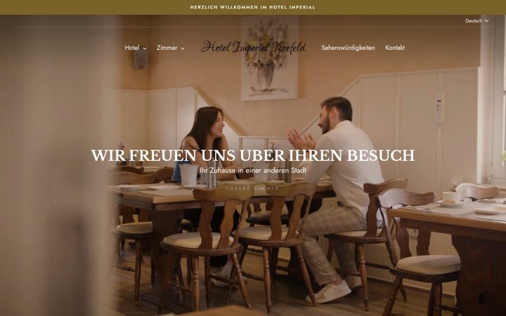 Screenshot of imperialhotel.de