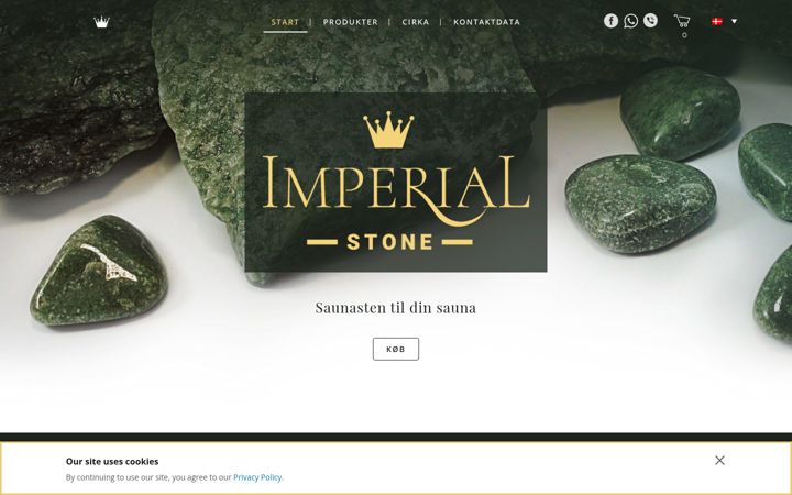 Ekrano kopija imperialstone.com