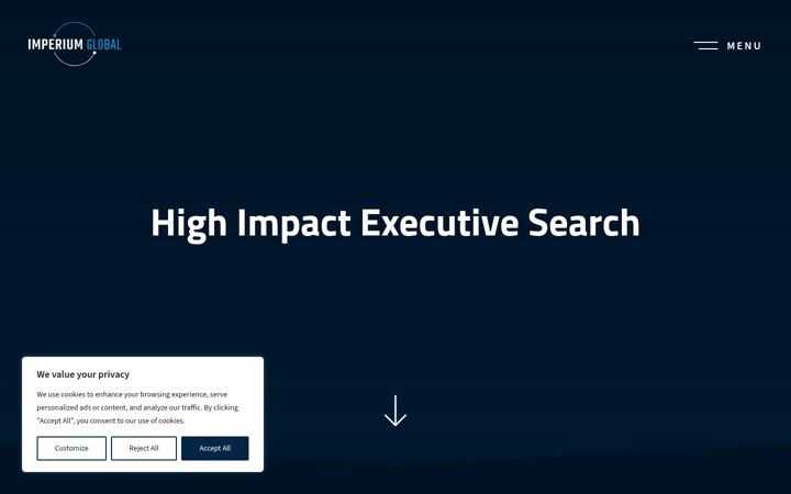 Screenshot of imperium-global.com
