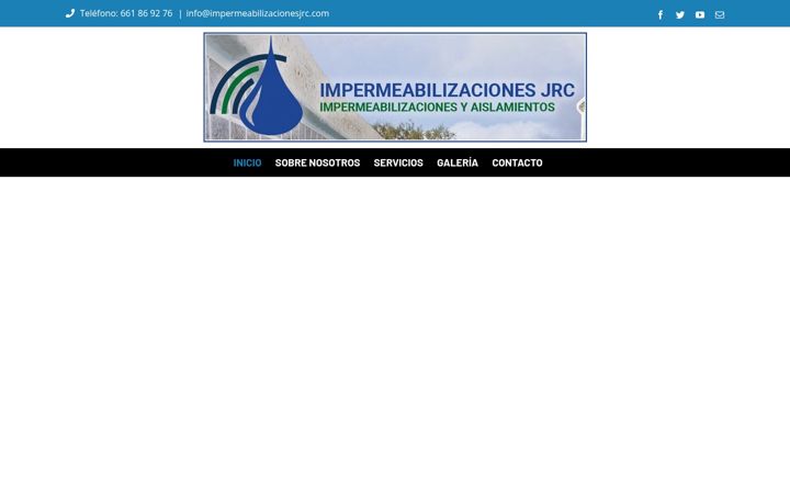 Screenshot ta' impermeabilizacionesjrc.com