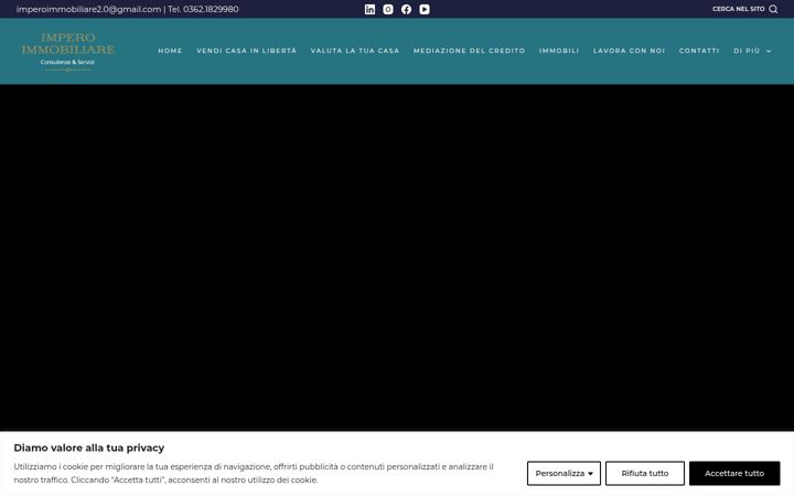 Screenshot of imperoimmobiliareconsulenzeservizi.it