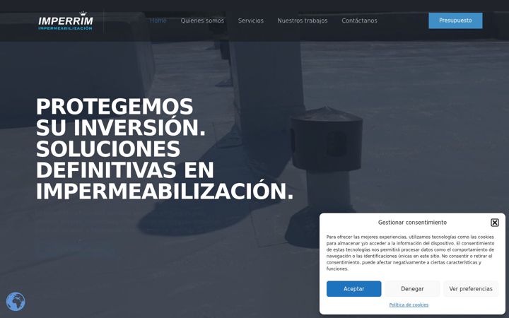 Screenshot of imperrim.com