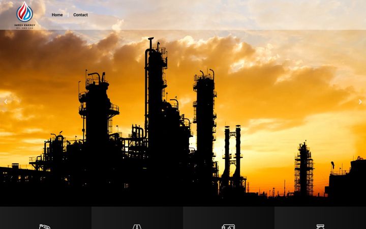 Screenshot of impexenergy.com