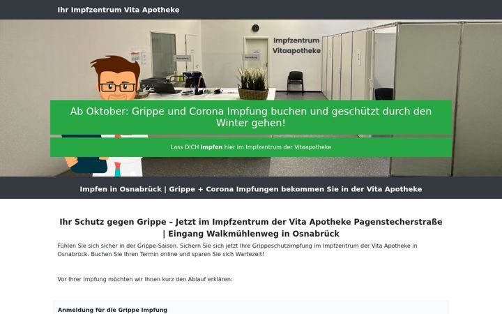 Screenshot of impfung-os.de