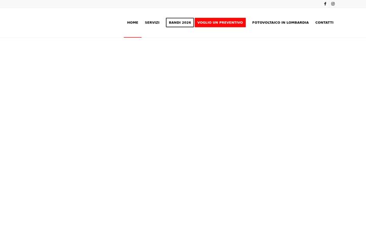 Snímek obrazovky impiantielettricibergamo.com