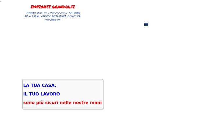 Képernyőkép: impiantigrandolfi.it