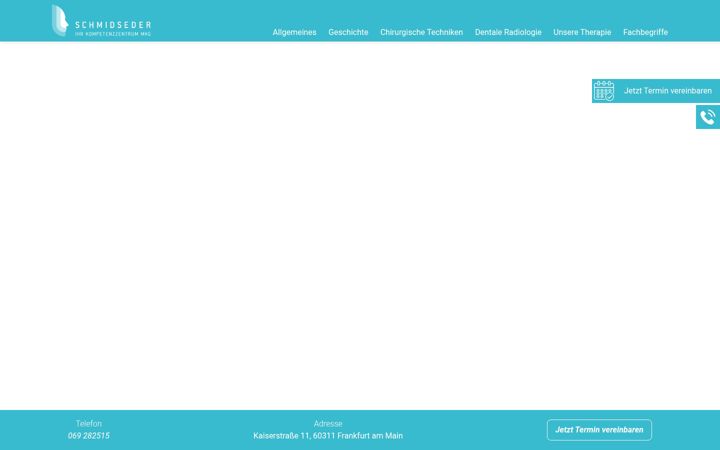 Screenshot of implantate-frankfurt.org