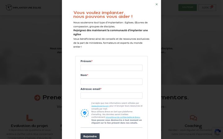 Képernyőkép: implanteruneeglise.com