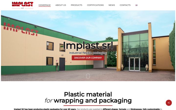Screenshot of implast.it