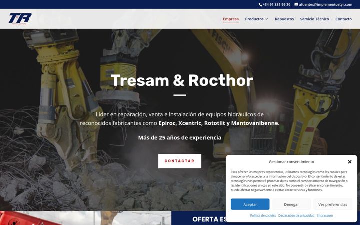 Screenshot of implementostyr.com