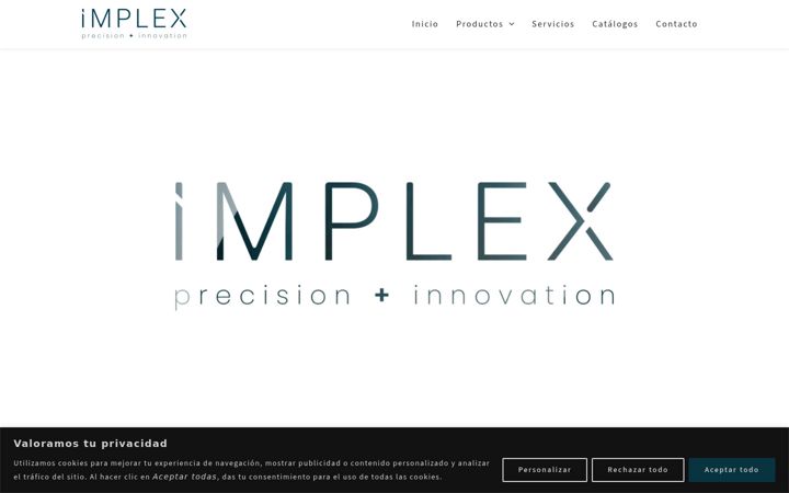 Screenshot of implex3d.com