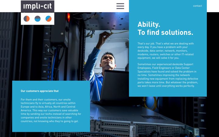 Screenshot of impli-cit.com