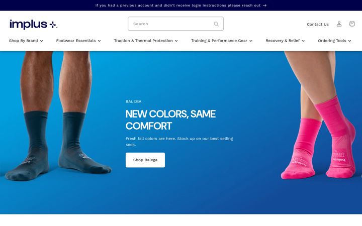 Screenshot of implusb2b.com